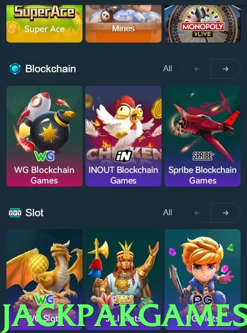 jackpakgames App - 5